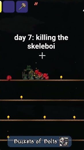 #terraria day 7: killing skeletron prime