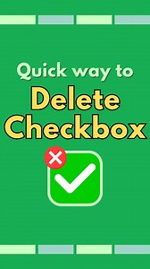 4.2K views · 37 reactions | Ever wondered how to quickly delete checkboxes in Excel without a hassle? 樂 It’s easier than you think! Let’s reveal the simple steps and free up your spreadsheets in no time. #checkbox #exceltips #excel #microsoftexcel #finance #spreadsheets #productivityhacks #accounting #corporate #office | Excel Campus | Facebook