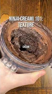 Ninja Creami 101: Texture