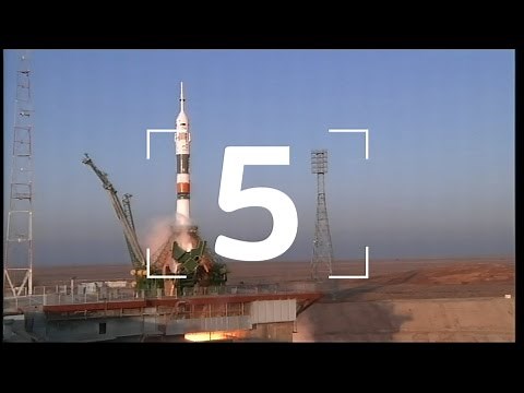 Watch British astronaut Tim Peake blast off into space