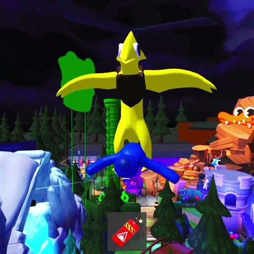 EVERYONE MONSTERS on CARTS Rainbow Friends Chapter 2 #roblox #rainbowfriends