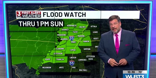 WLBT First Alert Weather Saturday Evening