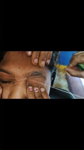 ✨ Perfect Eyebrow Threading Tutorial | Salon Look at Home | Quick & Easy Method 💖