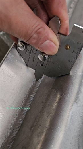 5.3K views · 44 reactions | Aluminum welding size checking process. With standard sizes that have been made in wps. #VisualCappingAluminium #CappingSizeCheck #JangkoanLuas #Tampabatas #semuaorang #Reels | Irwanto Braling | Facebook