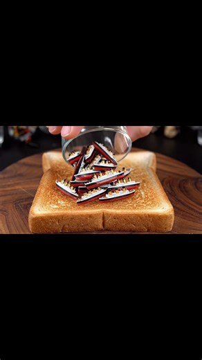 Ai ASMR spreading object on bread #shorts #shortvideo #ai #asmr #viral #satisfying