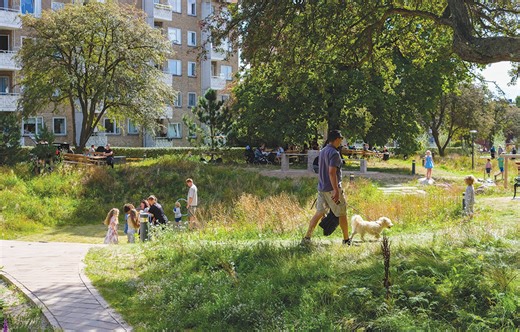 A Copenhagen Park Mixes Flood Control and Social Life | Landscape Architecture Magazine