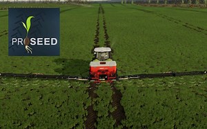 ProSeed创建轨道用来施肥、除草。