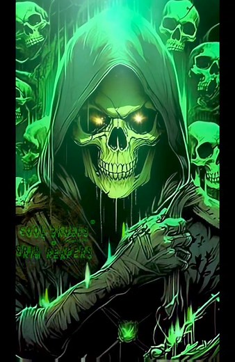 7.2K views · 183 reactions | DARKNESS-AWAIT #skull #motiongraphics #3d #artwork #grimreaperart #skullartwork | Cool Skulls & Grim Reapers | Facebook