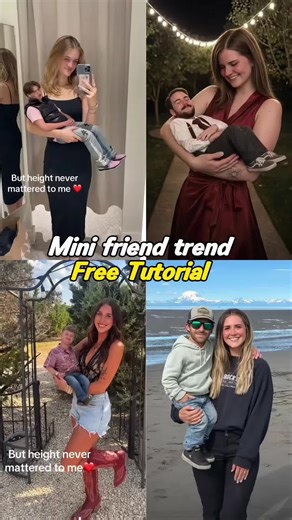 Make friend smaller AI filter How to make your friend tiny in arms Mini friend TikTok trend Shrink friend AI effect tutorial AI shrink person filter TikTok Mini me trend friend version Shrink person into baby size AI filter Loesje mini friend trend How to get tiny friend filter Shrink friend into baby CapCut template Mini partner TikTok filter AI turn friend into little baby effect Tiny friend in arms trend tutorial Mini boyfriend AI filter Shrink person filter free How to edit friend to be smal