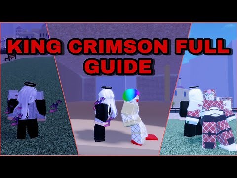 King Crimson FULL GUIDE (Only for Beginners) | N the Jojo Game