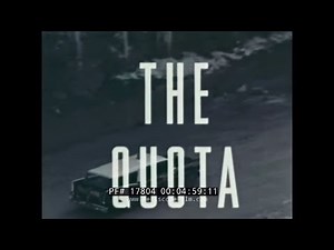 “THE QUOTA” 1960S CLARK EQUIPMENT CO. CONSTRUCTION EQUIPMENT OPERATOR SAFETY FILM 17804