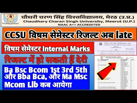 Ccsu Result Update | Semester Result | Results Update 🤔 | UG/PG Result #ccsu
