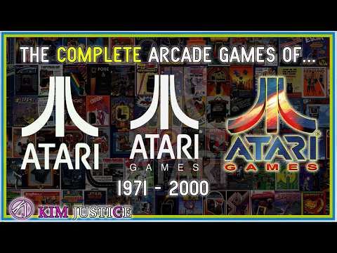 The Story and COMPLETE Arcade Games of ATARI: 1971-2000 SUPERCUT (Every Atari Arcade Game)