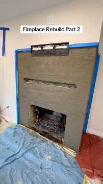 Fireplace Rebuild Part 2 #diy #constructionchannel #fireplace #rebuild #howto #stepbystep #trending