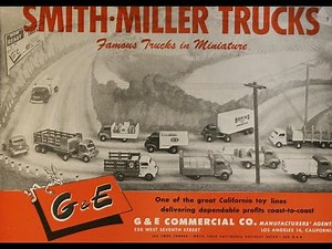 Research for toy repair, Smith Miller trucks