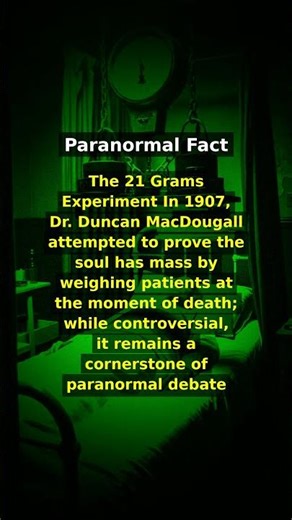 PROOF OF SOUL? REAL WEIGHT MEASUREMENTS CAUGHT ON CAMERA!