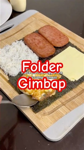 VERY EASY) Folder Kimbap recipe #koreanfood