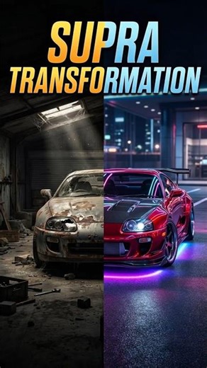 Rusty Supra MK4 to JDM Monster — Insane Transformation! 🔥