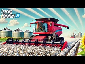 Beginner's Guide to Cotton Harvesting and Selling in Farming Simulator 22🌾