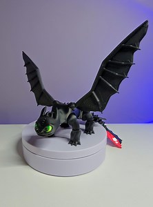 Toothless - Night Fury Dragon - How to Train Your Dragon - 3D Printed Articulated Model - Movie Dragon Toy - Viking Dragon - HTTYD - Etsy Canada