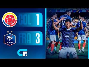 ✅ COLOMBIA y una DURA DERROTA 3-1 ante FRANCIA en un AMISTOSO rumbo al MUNDIAL 2026