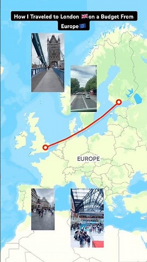 How I Traveled to London on a Budget from europe . #london #travel #budgettravel #europe #trip