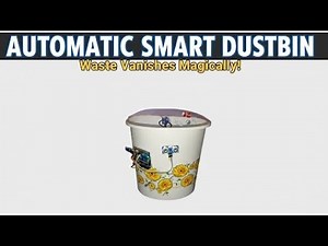 How to Make Automatic Smart Dustbin at Home | Touchless Dustbin Using Sensor | Experiment Crazy Lab