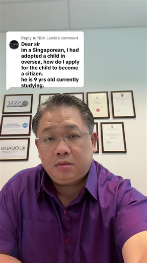 How to Apply for Singapore Citizenship for an Overseas Adopted Child