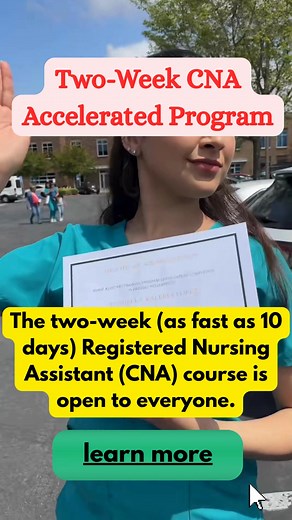 Two-Week / 10-Day CNA Accelerated Program 10-Day CNA Classes | Flexible | Four Key Funding Pathways | Fast Track to a Healthcare Career | Infoservices-5