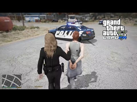 Let's Play Gta 5 LSPDFR As SCPD Female Offiicer - 2010 Taurus Interceptor Patrol