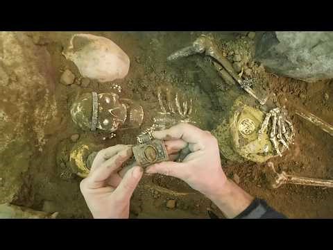 Treasure hunters accidentally uncovered a 2000-year-old gravesite