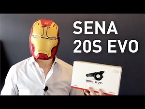 SENA 20S EVO 開封、取り付けレビュー