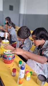 *GRT PUBLIC SCHOOL* *MATKI MAKING ACTIVITY* These activities foster🥳 creativity, fine motor skill development, and an⚡ appreciation for cultural traditions .💫🌈 | Grt School