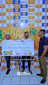 14K views · 190 reactions | Ele ganhou R$ 15 mil e revela o que fará com o prêmio! PIRIPIRI SHOW DE PRÊMl0S segue fazendo a alegria dos contemplados! A lista completa tem nos nossos stories. E domingo tem mais! Garanta sua cartela em algum ponto ou online pelo WhatsApp: https://wa.me/5586999253846 | Piripiri Repórter | Facebook