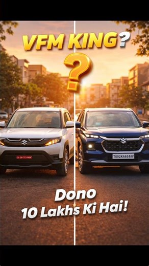 ₹11 Lakh Me Kaunsi Best Hai? Grand Vitara vs Brezza 🚗
