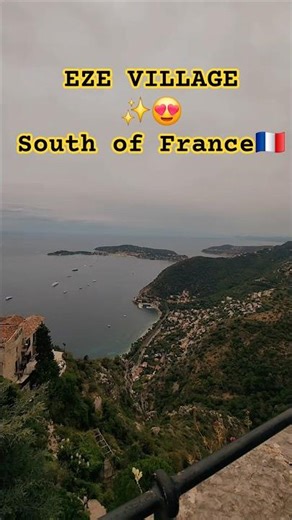 Èze Village 🇫🇷 French Riviera Views | MIGZVENTURE Travel Shorts