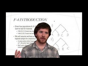 Ancient DNA Methods Video 9: The f4 statistic