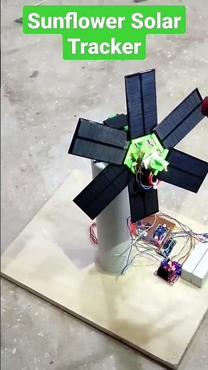Sunflower Solar Tracker Arduino
