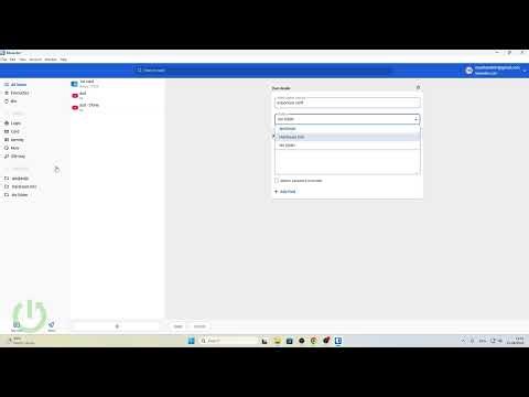 Bitwarden Desktop App – How to Add a Note on PC