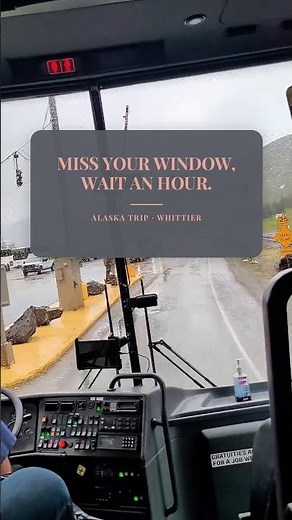 Anchorage to Whittier - Discovery Princess Cruise