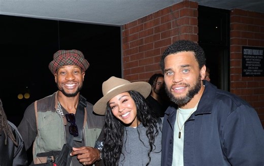 Whew! Meagan Good Responds To Viral Video Of Michael Ealy Hugging Her