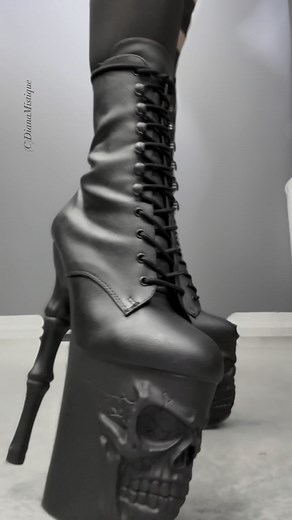 54K views · 1.2K reactions | Leveling up my heel game  RAPTURE-1020 Black Faux Leather Matte Platform Boots, from Fantasmagoria.shop  #platforms #platformshoes #platformboots #higheels | Fantasmagoria | Facebook