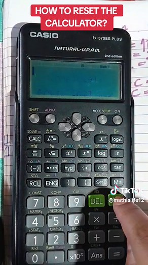 Reset Casio Calculator: Easy Steps for Students