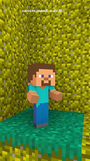 Baby Steve Flees as a Spider Creeps Up from Beneath! #gaming #minecraftanimation #animation