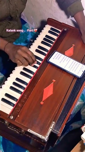 Kalank Tune on Harmonium 💔 | Heart Touching Emotional Short”
