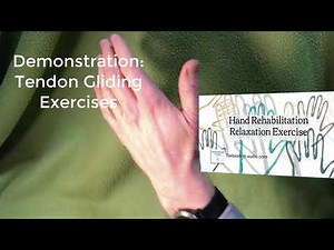 Tendon Gliding Exercises Demonstration