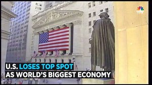 US no longer the world's biggest economy, says the IMF | CNBC-TV18