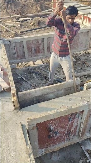 Amazing trick for removal shuttering of plinth beam | plinth beam ki shuttering kaise khole #plinth