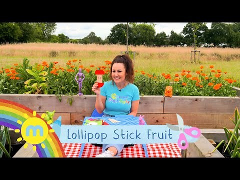Milkshake! | Craft Party - Lollipop Stick Fruit | Amy