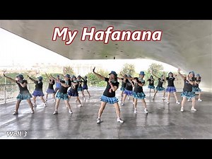 My Hafanana│Line Dance by Mayee Lee║我的哈法那│排舞│4K